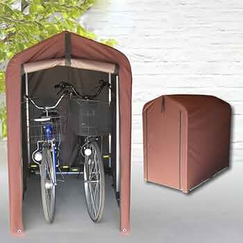 【未開封】サイクルハウス 1〜2台用 Amazon | サイクルガレージ 1台 2台 自転車置き場 自転車